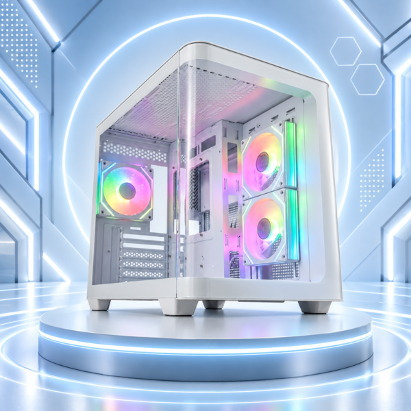 i5-14600KF | RTX 5060 8GB | B760M DDR5 32GB | 500GB NVMe | 360mm AIO (White)